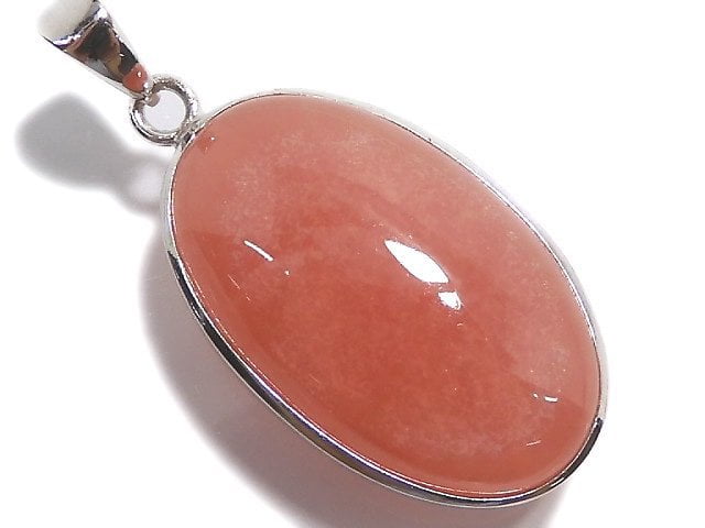 [Video][One of a kind] Rhodochrosite AAA Pendant Silver925 NO.30