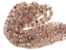 [Video]High Quality Oregon Sunstone AAA- Faceted Button Rondelle half or 1strand beads (aprx.17inch/42cm)
