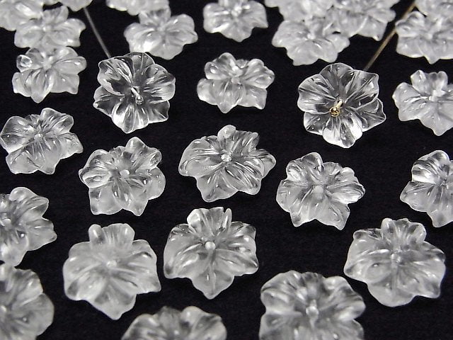 [Video] Crystal AAA - Flower 14mm Center Hole 2pcs