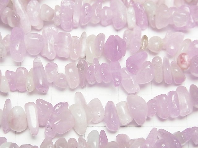 [Video] Kunzite AA++ Chips (Small Nugget) 1 strand beads (aprx.30inch/76cm)