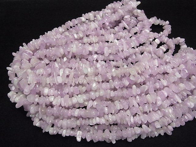 [Video] Kunzite AA++ Chips (Small Nugget) 1 strand beads (aprx.30inch/76cm)