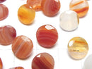 [Video] Mixed Carnelian Loose stone Round Faceted 10x10mm 3pcs