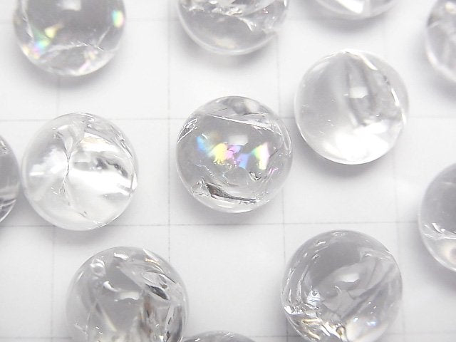 [Video] Iris Quartz (Rainbow Quartz) AAA- Sphere, Round 10mm 3pcs