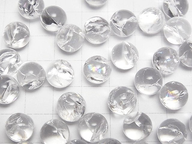 [Video] Iris Quartz (Rainbow Quartz) AAA- Sphere, Round 10mm 3pcs