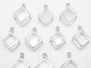 [Video] Angel Ladder Quartz Dice Pendant Silver925 1pc