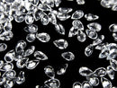 [Video]High Quality White Topaz AAA Loose stone Pear shape Faceted 5x3mm 10pcs