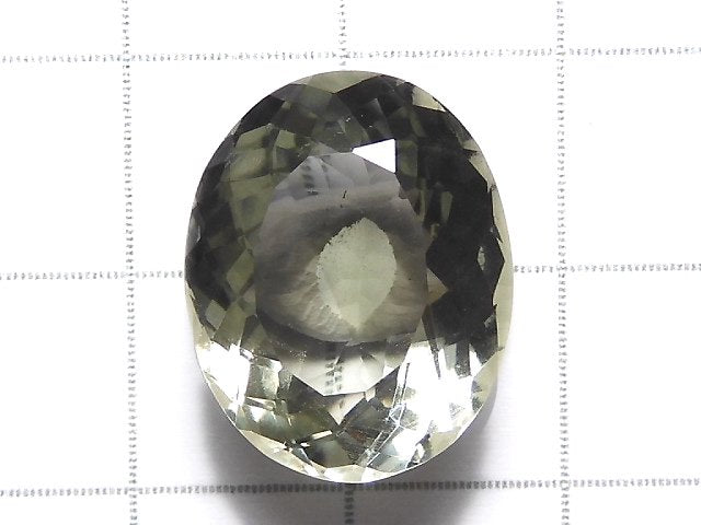 [Video][One of a kind] High Quality Green Amethyst AAA Loose stone Faceted 1pc NO.61