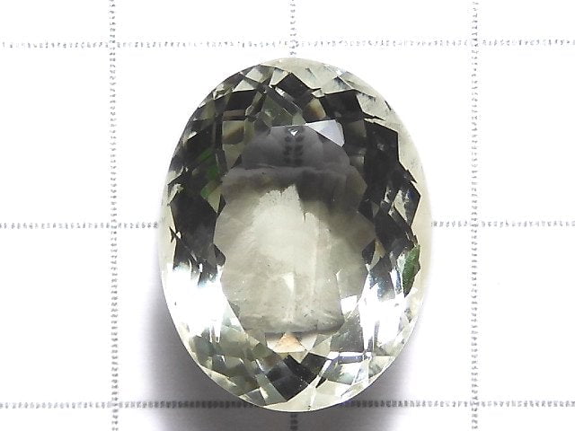 [Video][One of a kind] High Quality Green Amethyst AAA Loose stone Faceted 1pc NO.75