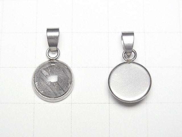 [Video]Meteorite (Altai meteorite) Round Pendant 11.5x11.5mm 1pc