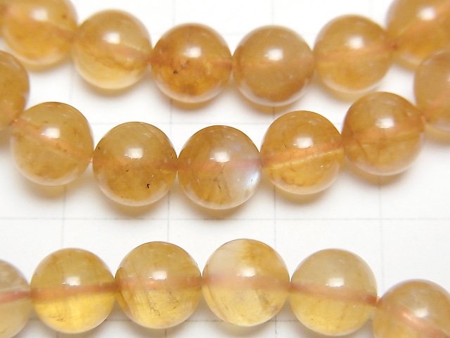 [Video] Plagioclase Moonstone AA++ Round 8mm Bracelet