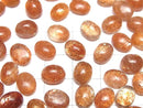 [Video]High Quality Sunstone AAA Oval Cabochon 9x7mm 2pcs
