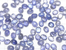 [Video]High Quality Tanzanite AA++ Oval Cabochon 5x4mm 5pcs