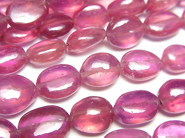 [Video]High Quality Ruby AAA Nugget half or 1strand beads (aprx.9inch/22cm)