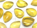 [Video] Yellow Opal AA++ Pear shape Cabochon 14x10mm 2pcs