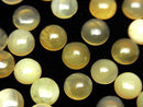 [Video] Yellow Opal AA++ Round Cabochon 8x8mm 5pcs