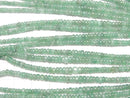 [Video]Emerald AA++ Rondelle half or 1strand beads (aprx.5inch/12cm)