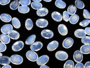 [Video]High Quality Moonlight Quartz AAA Oval Faceted 8x6mm 2pcs