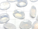 [Video]High Quality Moonlight Quartz AAA Oval Faceted 14x10mm 1pc