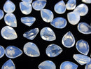 [Video]High Quality Moonlight Quartz AAA Pear shape Faceted 8x6mm 2pcs
