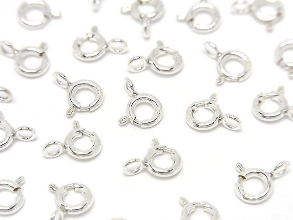 Silver925  Spring Ring [5.5mm]No coating  NO.2 2pcs