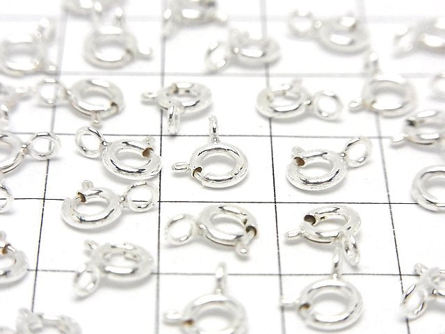 Silver925  Spring Ring [5.5mm]No coating  NO.2 2pcs