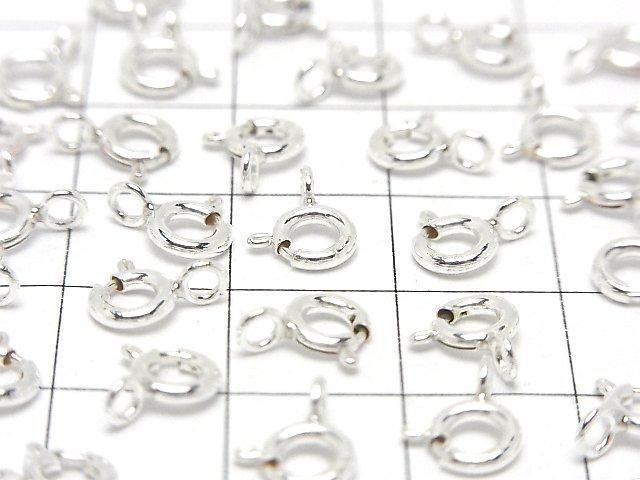 Silver925  Spring Ring [5.5mm]No coating  NO.2 2pcs