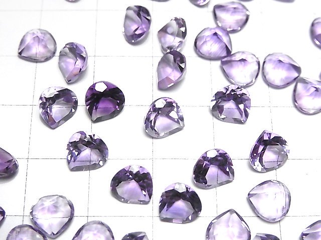 [Video]High Quality Amethyst AAA Loose stone Chestnut Faceted 7x7mm 5pcs