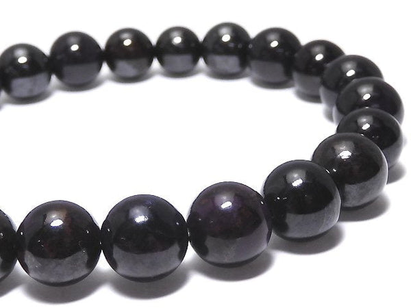 [Video][One of a kind] Sugilite AAA Round 8.5mm Bracelet NO.211