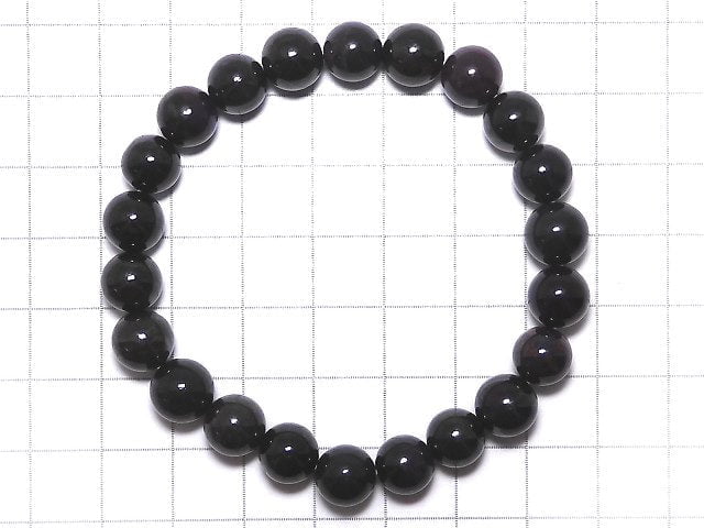 [Video][One of a kind] Sugilite AAA Round 8.5mm Bracelet NO.214