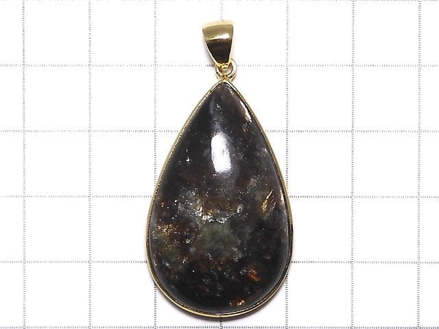 [Video][One of a kind] Lepidolite Pendant 18KGP NO.45