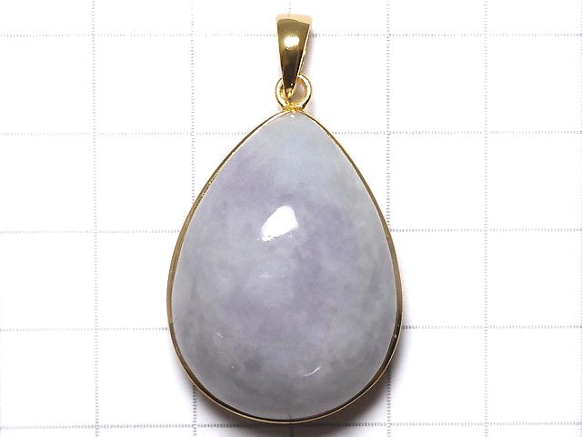 [Video][One of a kind] Burmese Jadeite AAA Pendant 18KGP NO.27