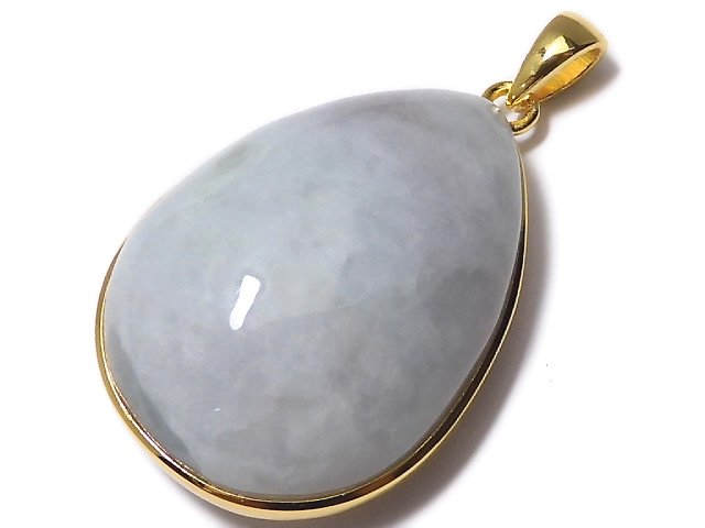 [Video][One of a kind] Burmese Jadeite AAA Pendant 18KGP NO.28