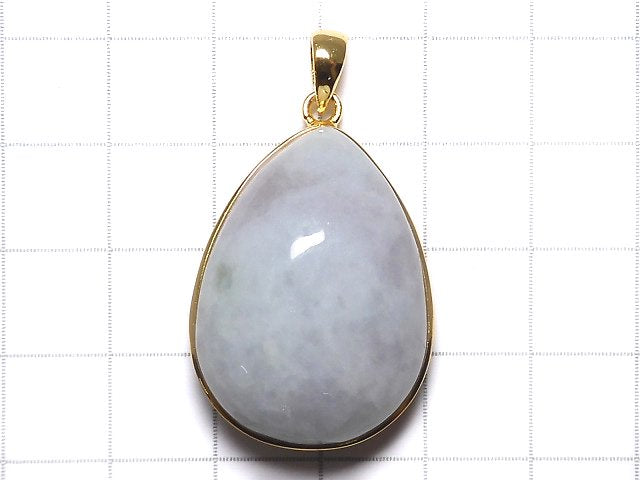 [Video][One of a kind] Burmese Jadeite AAA Pendant 18KGP NO.28