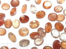 [Video]High Quality Sunstone AAA Loose stone Oval Faceted 11x9mm 3pcs