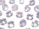 [Video]High Quality Scorolite AAA Loose stone Round Faceted 8x8mm 2pcs
