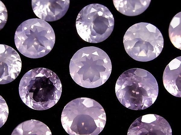 [Video]High Quality Scorolite AAA Loose stone Round Faceted 10x10mm 1pc