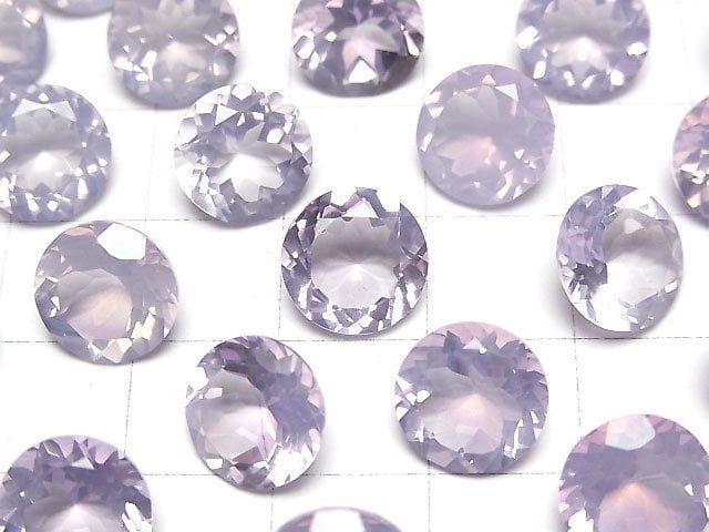 [Video]High Quality Scorolite AAA Loose stone Round Faceted 10x10mm 1pc