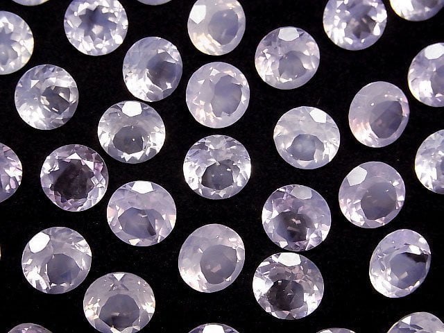 [Video]High Quality Scorolite AAA Loose stone Round Faceted 10x10mm 1pc