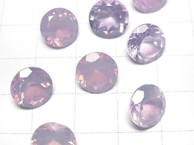 [Video]High Quality Scorolite AAA Loose stone Round Faceted 10x10mm 1pc