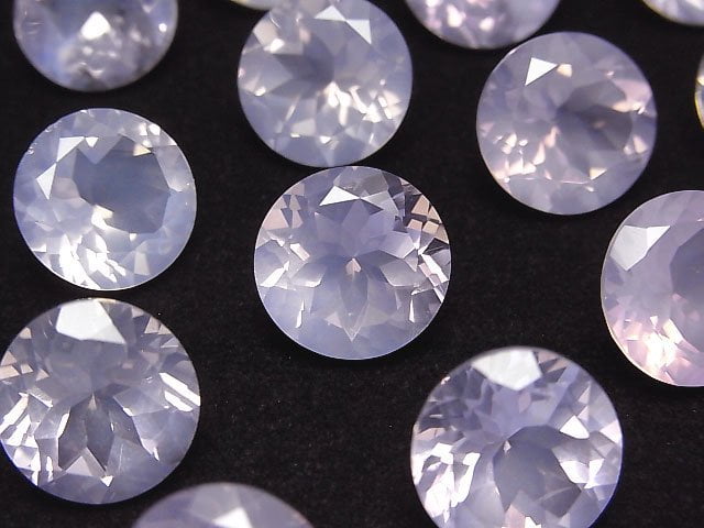 [Video]High Quality Scorolite AAA Loose stone Round Faceted 12x12mm 1pc