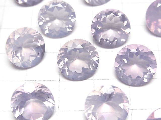 [Video]High Quality Scorolite AAA Loose stone Round Faceted 12x12mm 1pc