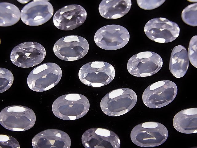 [Video]High Quality Scorolite AAA Loose stone Oval Faceted 7x5mm 2pcs