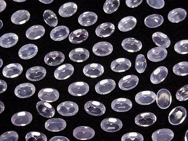 [Video]High Quality Scorolite AAA Loose stone Oval Faceted 7x5mm 2pcs