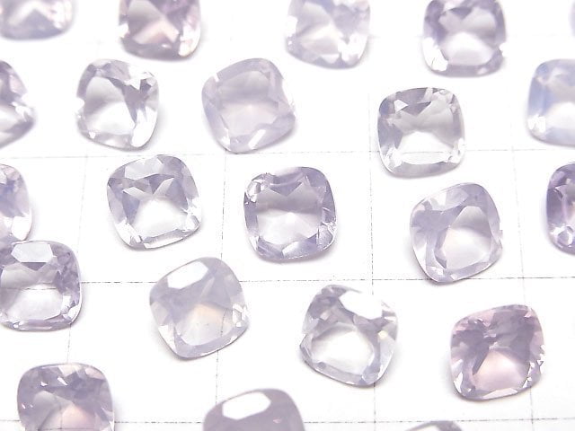 [Video]High Quality Scorolite AAA Loose stone Square Faceted 6x6mm 2pcs