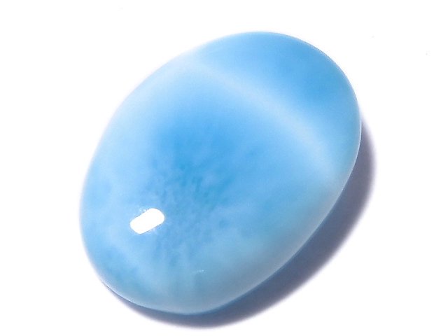 [Video][One of a kind] High quality Larimar Pectolite AAA Cabochon 1pc NO.507