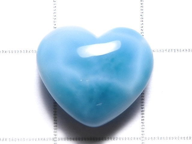 [Video][One of a kind] High quality Larimar Pectolite AAA Cabochon 1pc NO.512