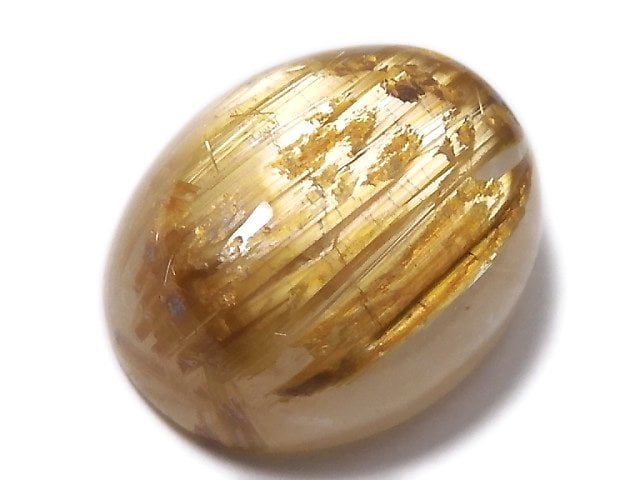 [Video][One of a kind] High Quality Rutilated Quartz AAA Cabochon 1pc NO.22