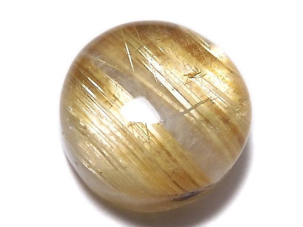 [Video][One of a kind] High Quality Rutilated Quartz AAA Cabochon 1pc NO.24