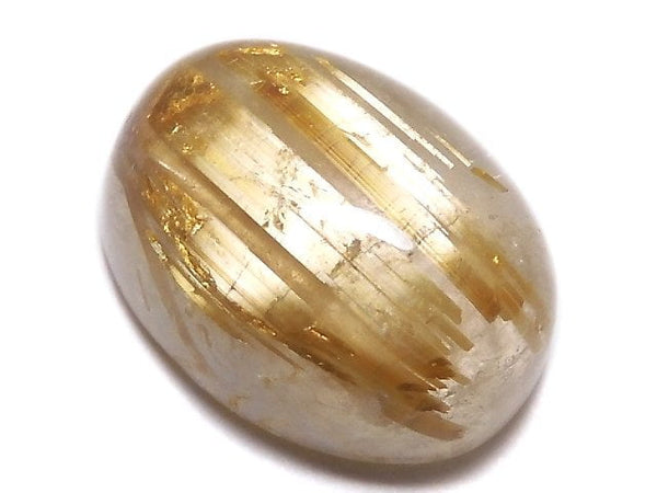 [Video][One of a kind] High Quality Rutilated Quartz AAA Cabochon 1pc NO.26