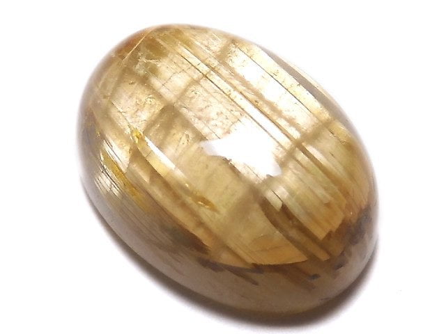 [Video][One of a kind] High Quality Rutilated Quartz AAA Cabochon 1pc NO.31